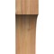 Ekena Millwork 4"W x 10"D x 10"H Westlake Rough Sawn Knee Brace, Western Red Cedar BRC04X10X10WTL00RWR - alternate 2